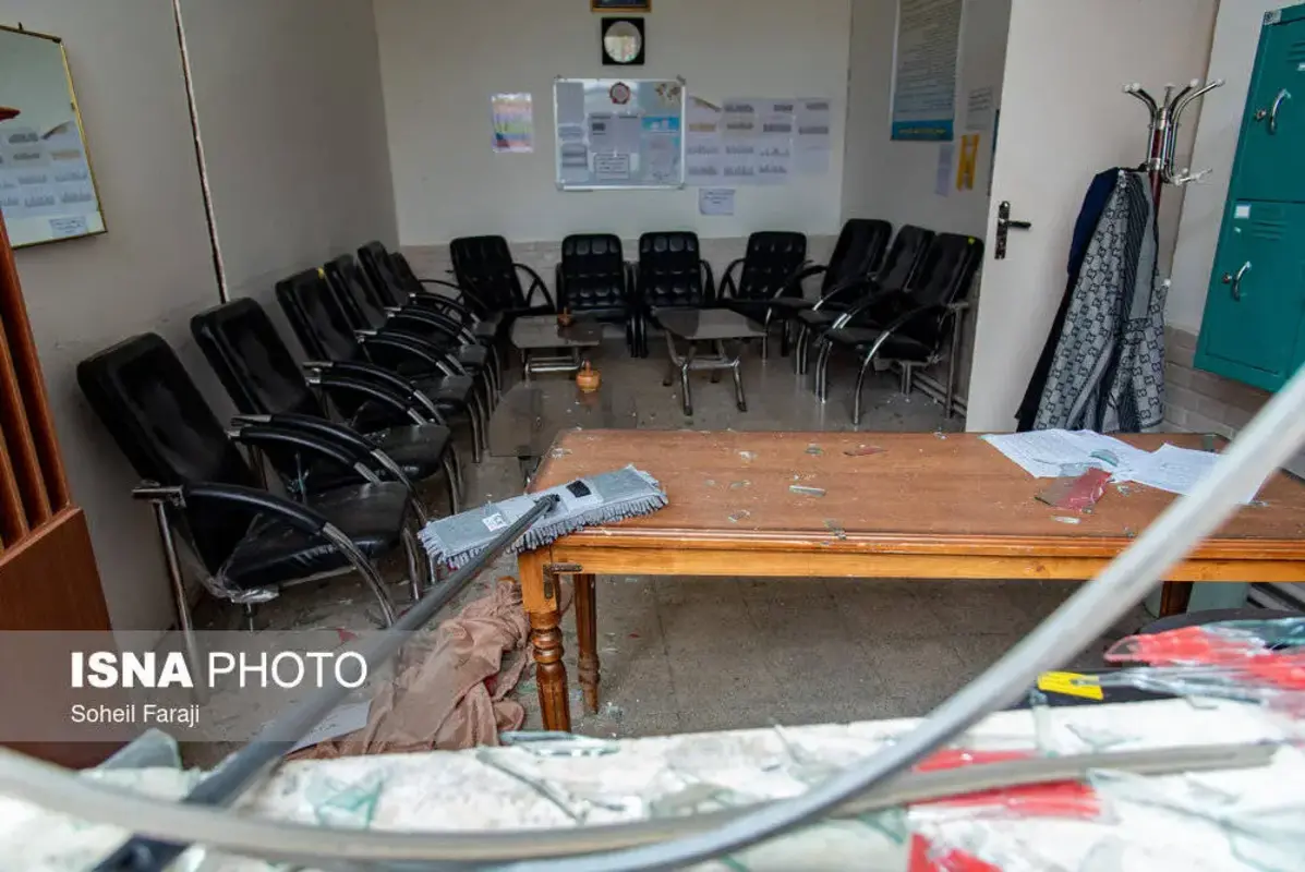 خسارات ناشی از حمله اسرائیل و آمریکا به ارومیه