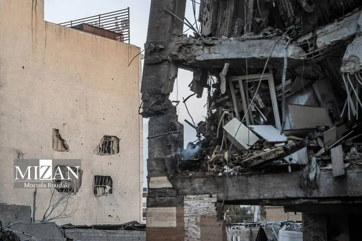 حمله ویرانگر به منطقه مسکونی واقع در شرق تهران