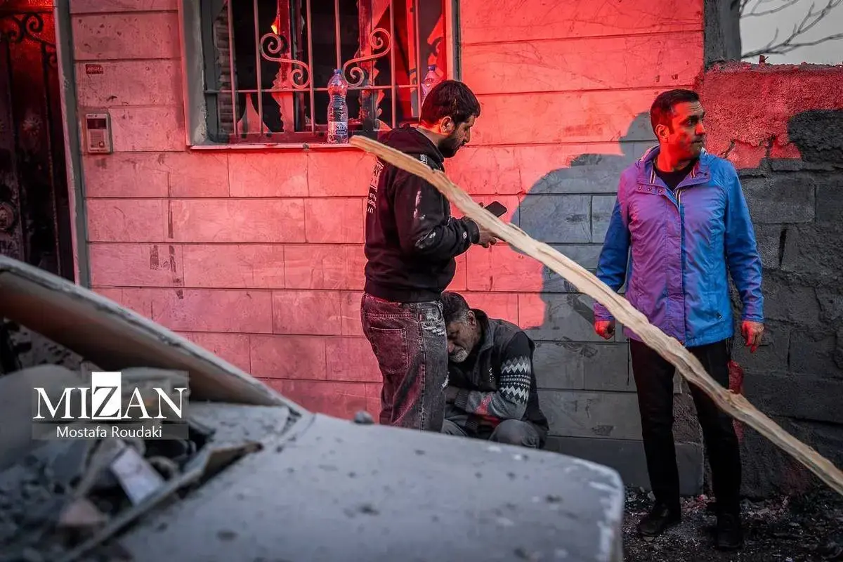 حمله ویرانگر به منطقه مسکونی واقع در شرق تهران