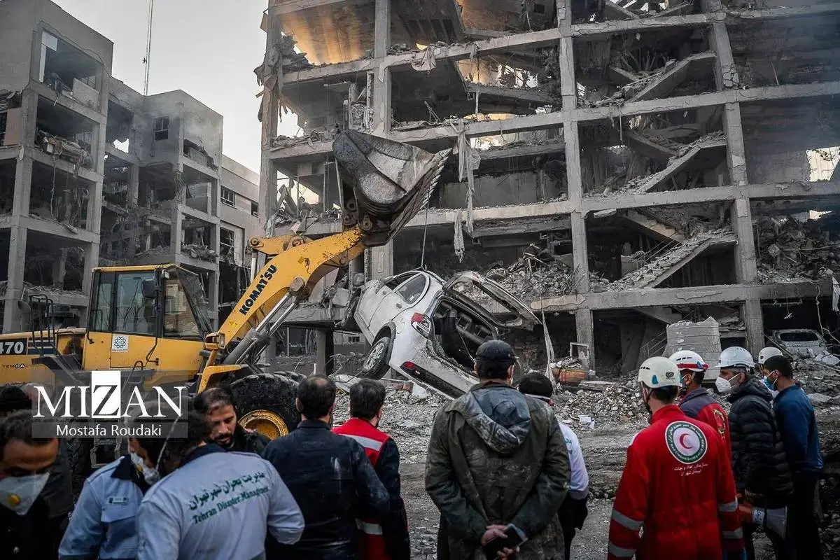 حمله ویرانگر به منطقه مسکونی واقع در شرق تهران