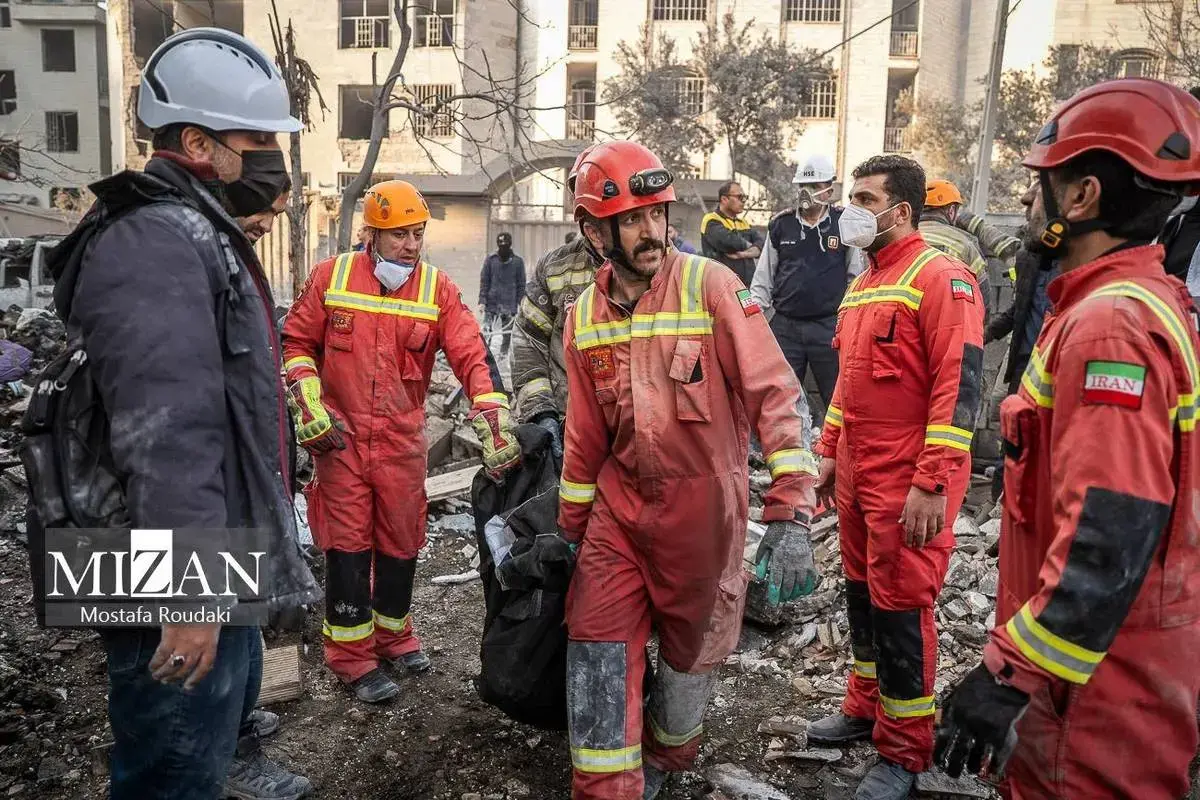 حمله ویرانگر به منطقه مسکونی واقع در شرق تهران