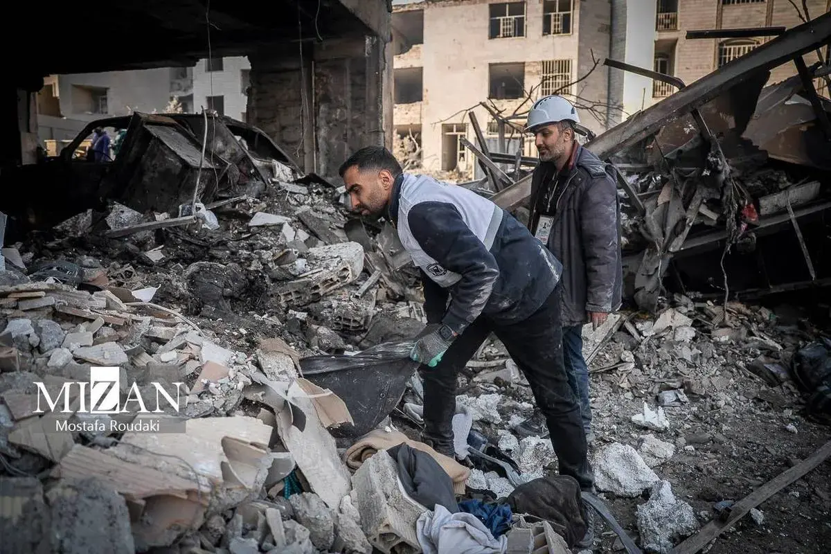 حمله ویرانگر به منطقه مسکونی واقع در شرق تهران