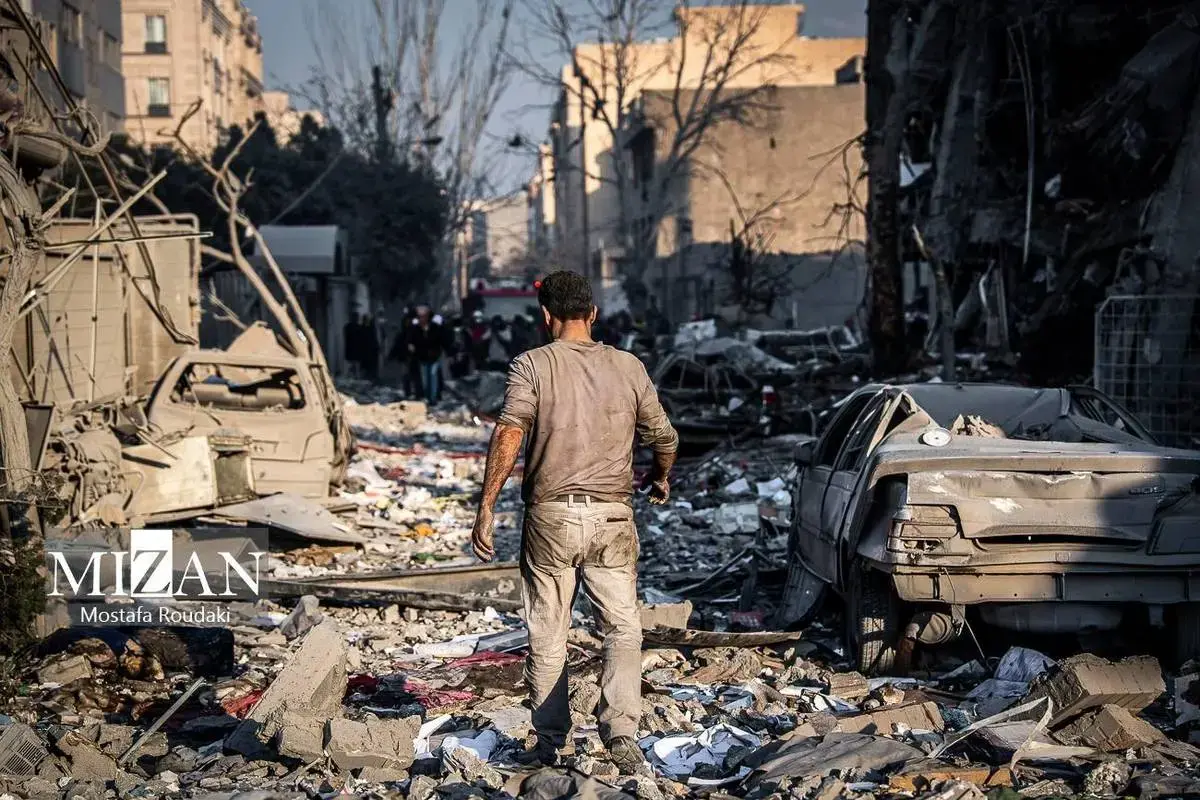 حمله ویرانگر به منطقه مسکونی واقع در شرق تهران