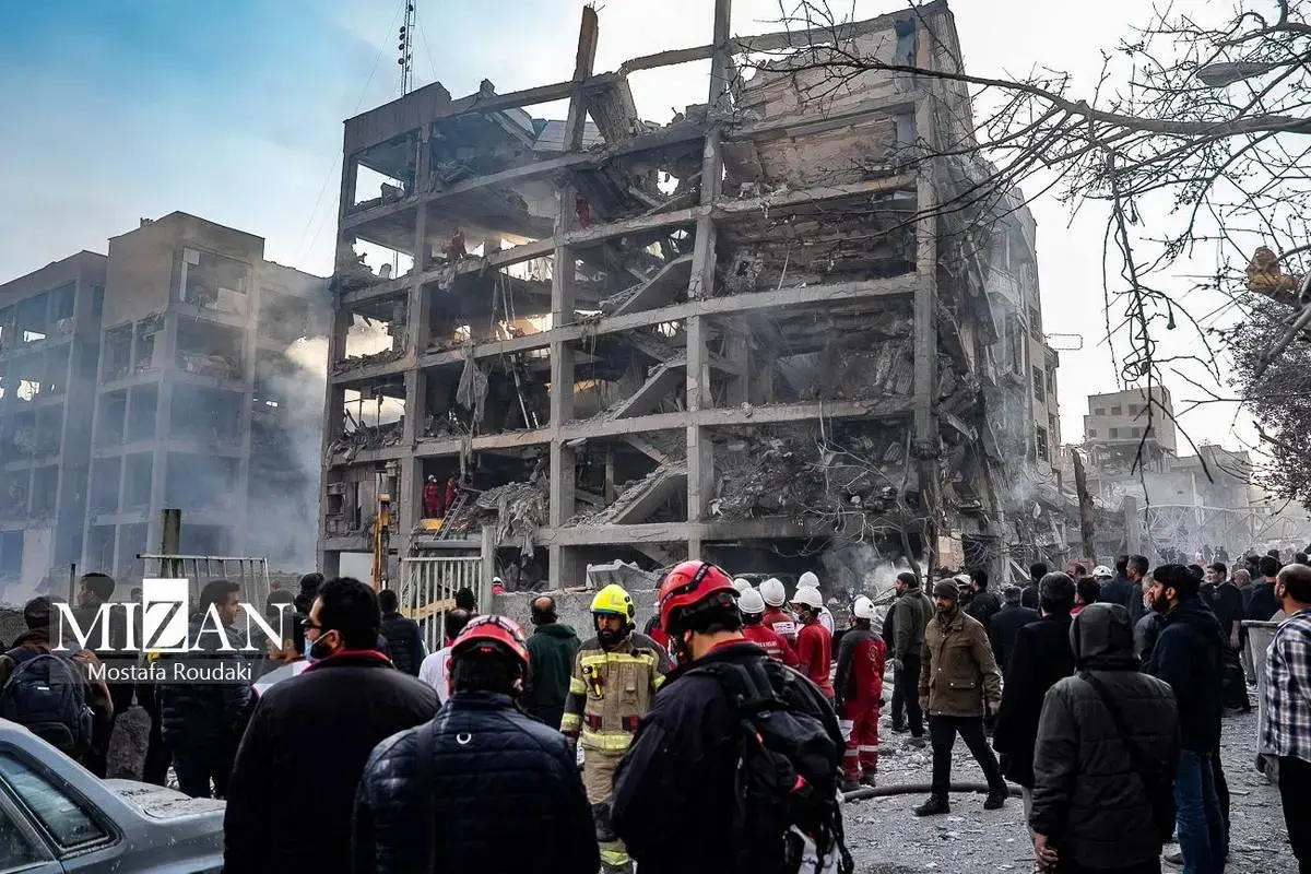 حمله ویرانگر به منطقه مسکونی واقع در شرق تهران