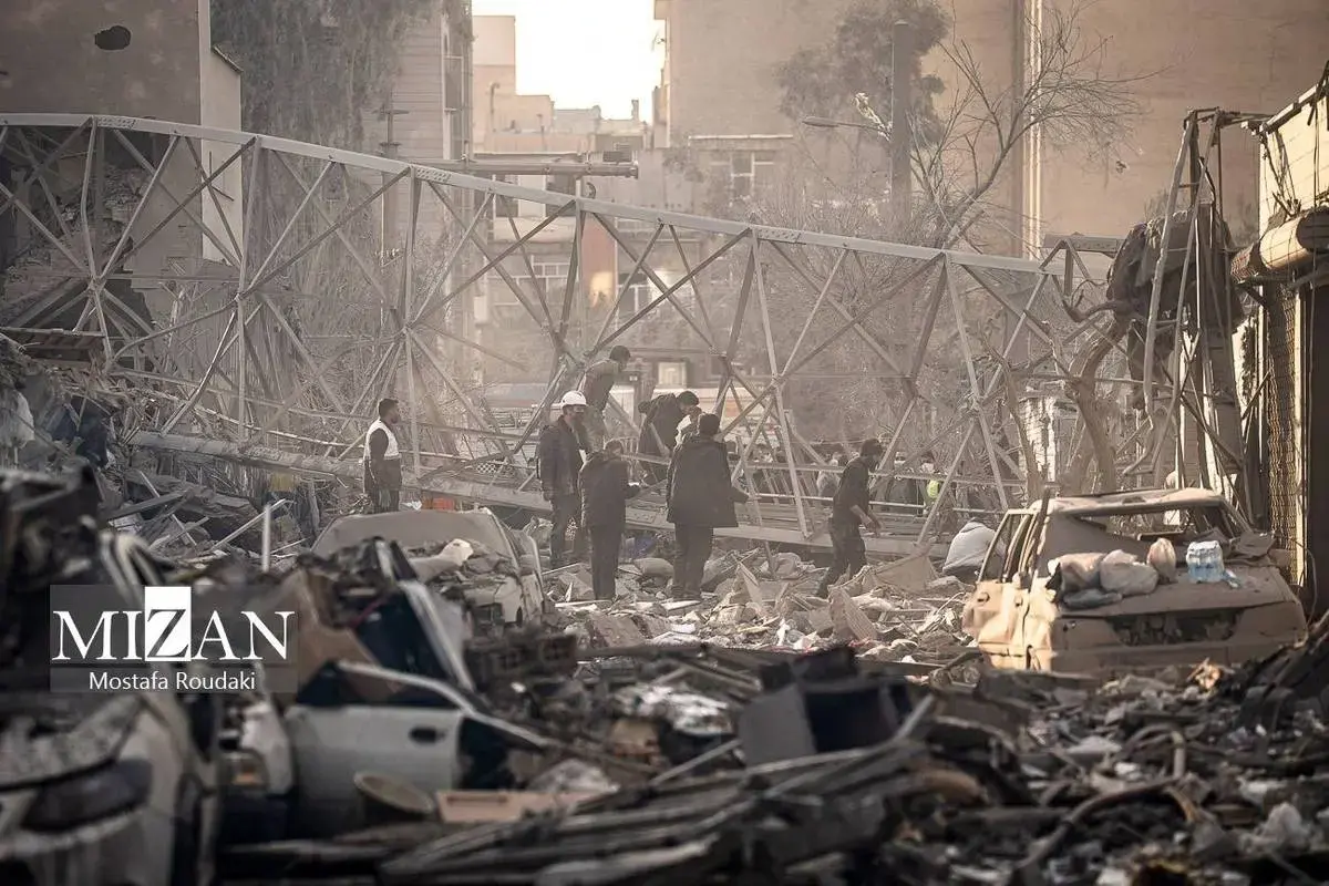 حمله ویرانگر به منطقه مسکونی واقع در شرق تهران