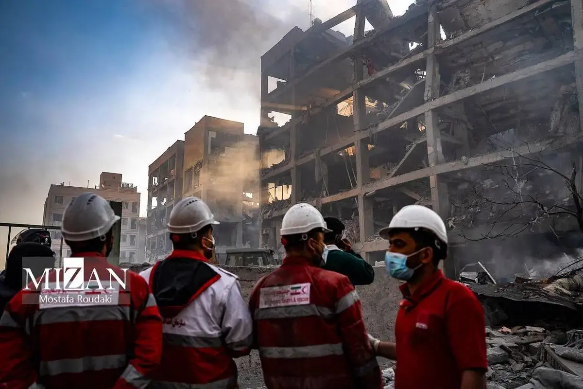 حمله ویرانگر به منطقه مسکونی واقع در شرق تهران