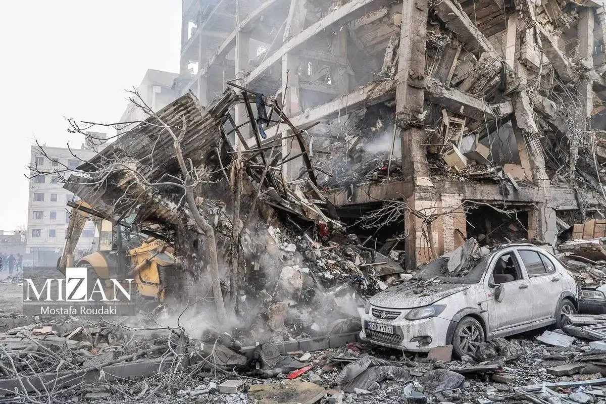 حمله ویرانگر به منطقه مسکونی واقع در شرق تهران