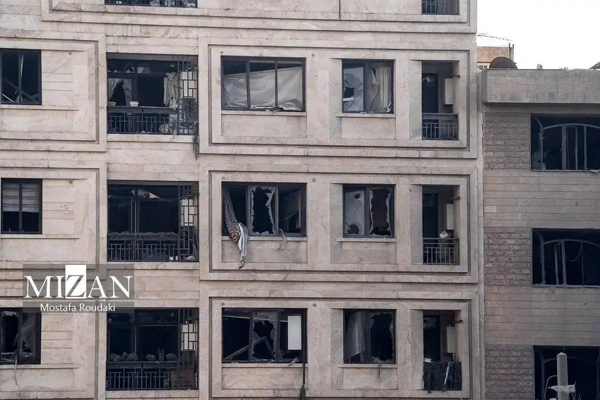 حمله ویرانگر به منطقه مسکونی واقع در شرق تهران