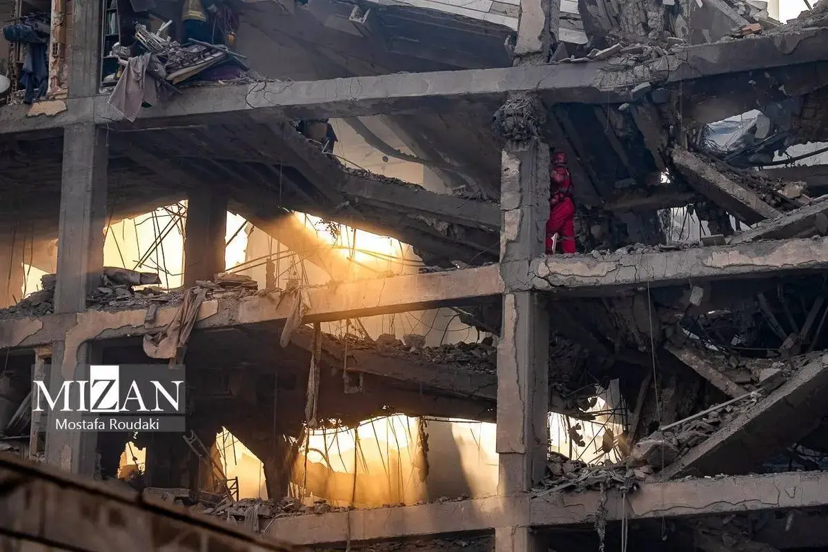 حمله ویرانگر به منطقه مسکونی واقع در شرق تهران