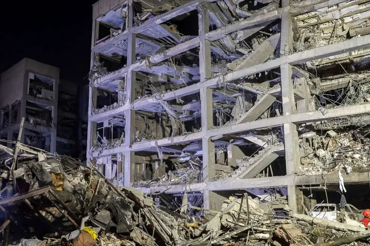 حمله ویرانگر به منطقه مسکونی واقع در شرق تهران