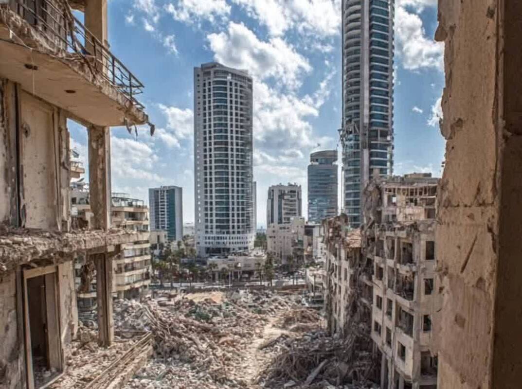 حمله ویرانگر به منطقه مسکونی واقع در شرق تهران