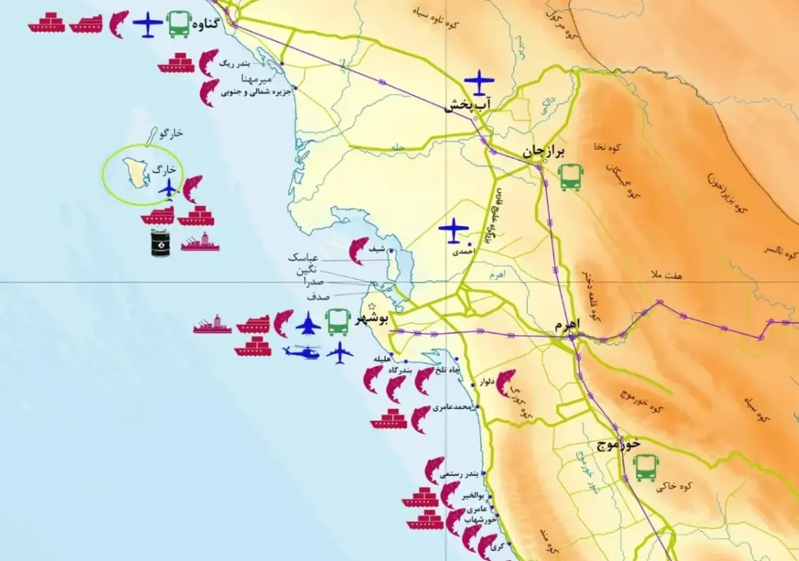 جزیره خارک در یک قاب