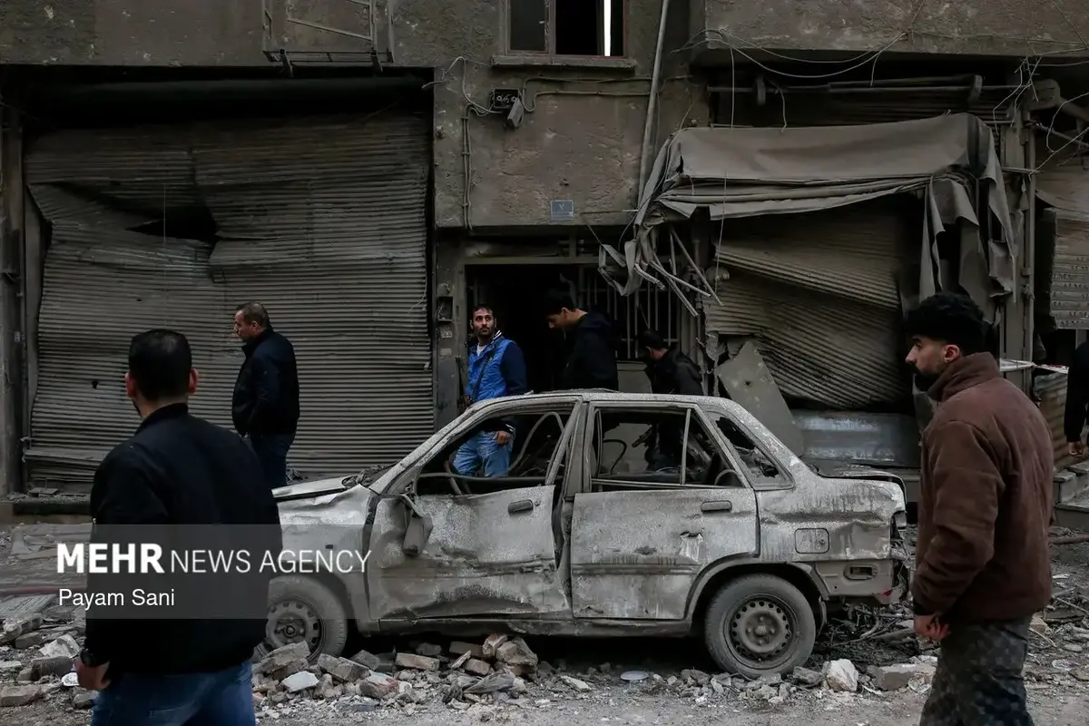 آثار وحشتناک حمله اسرائیل و آمریکا به محله بریانک تهران