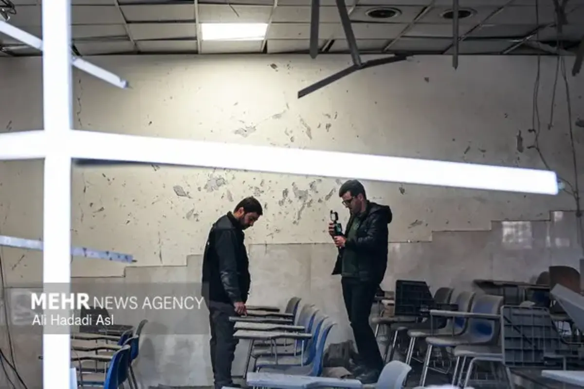 آثار حمله آمریکا و اسرائیل بر دانشگاه علم و صنعت