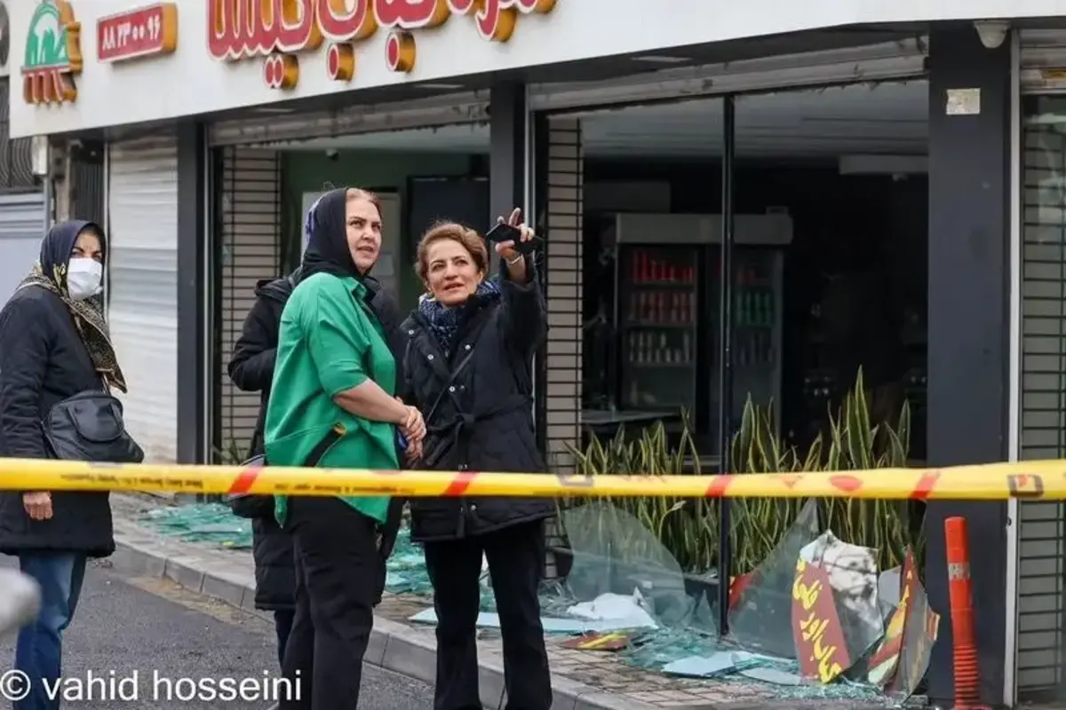  حملات امروز به مناطق مسکونی در گیشا تهران 