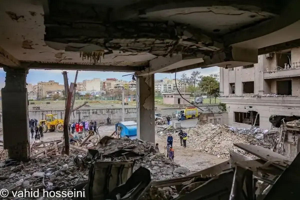  حملات امروز به مناطق مسکونی در گیشا تهران 