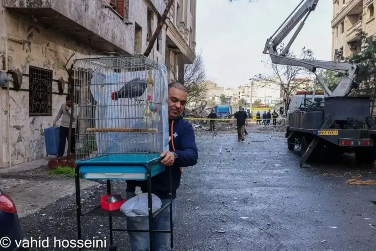  حملات امروز به مناطق مسکونی در گیشا تهران 