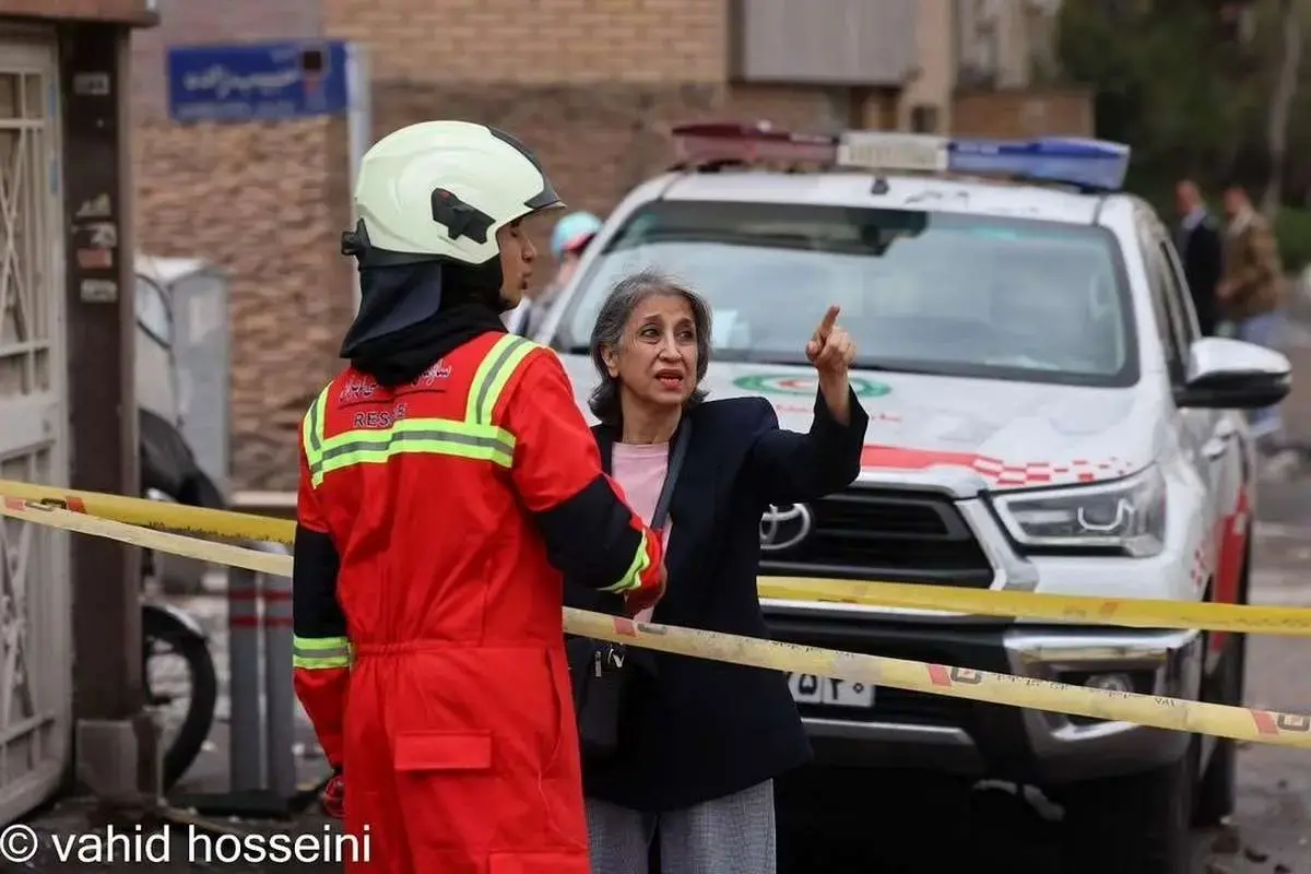  حملات امروز به مناطق مسکونی در گیشا تهران 