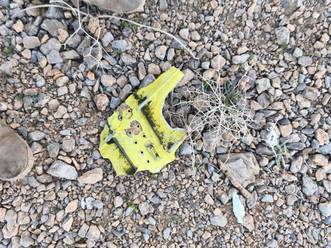 جنگنده فوق‌پیشرفته F۳۵ ساقط شده در آسمان مرکزی ایران