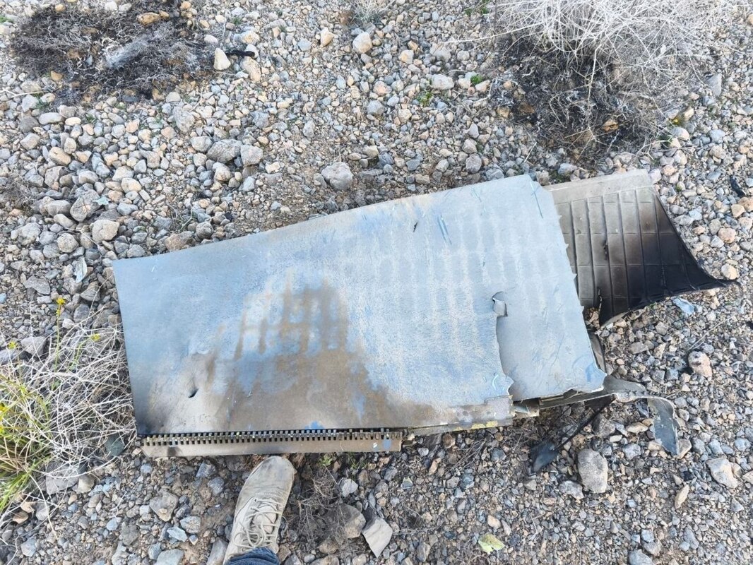 جنگنده فوق‌پیشرفته F۳۵ ساقط شده در آسمان مرکزی ایران