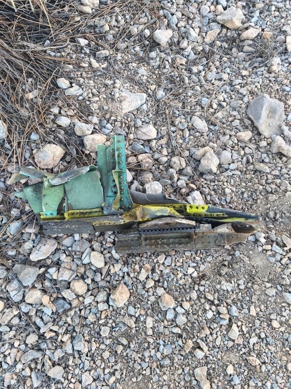 جنگنده فوق‌پیشرفته F۳۵ ساقط شده در آسمان مرکزی ایران