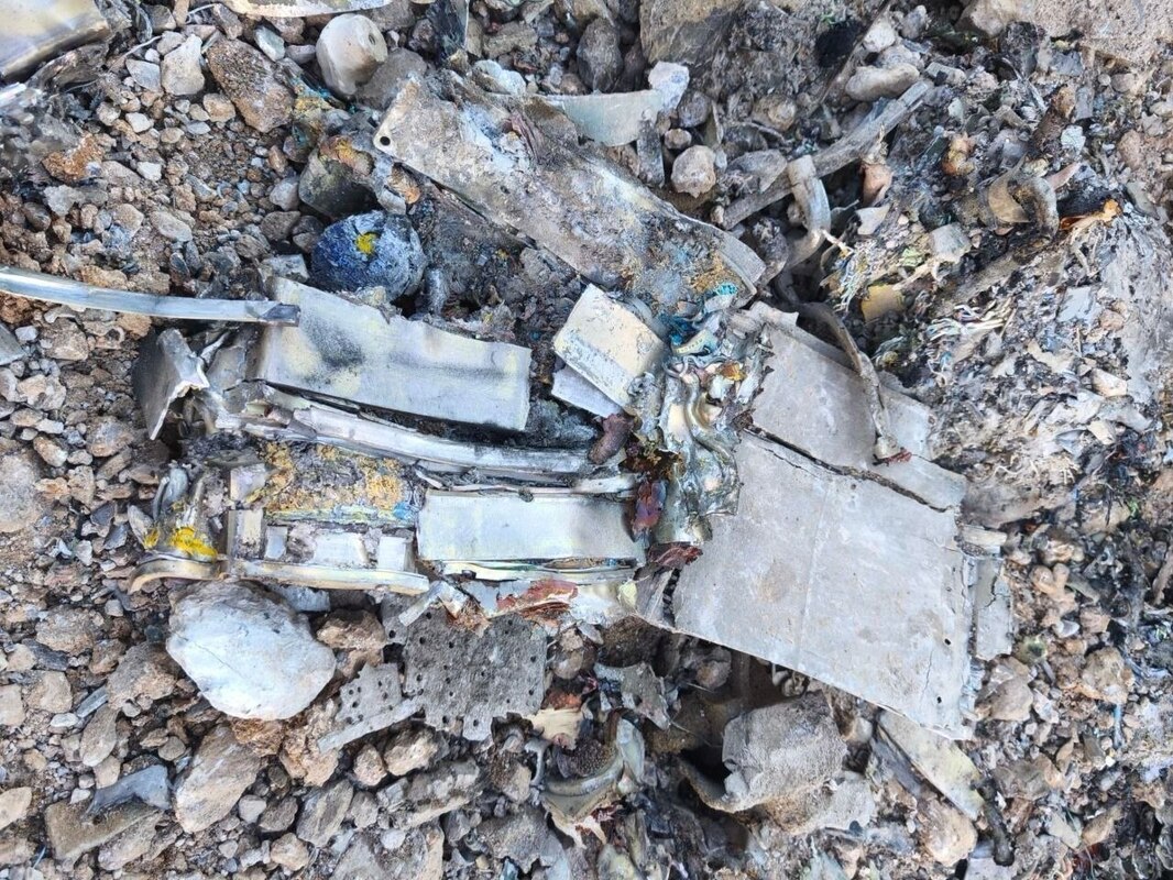 جنگنده فوق‌پیشرفته F۳۵ ساقط شده در آسمان مرکزی ایران