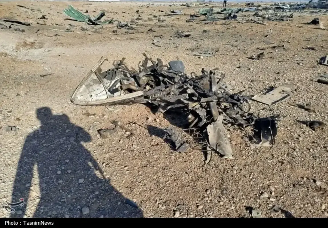 انهدام هواگردهای آمریکایی در جنوب اصفهان