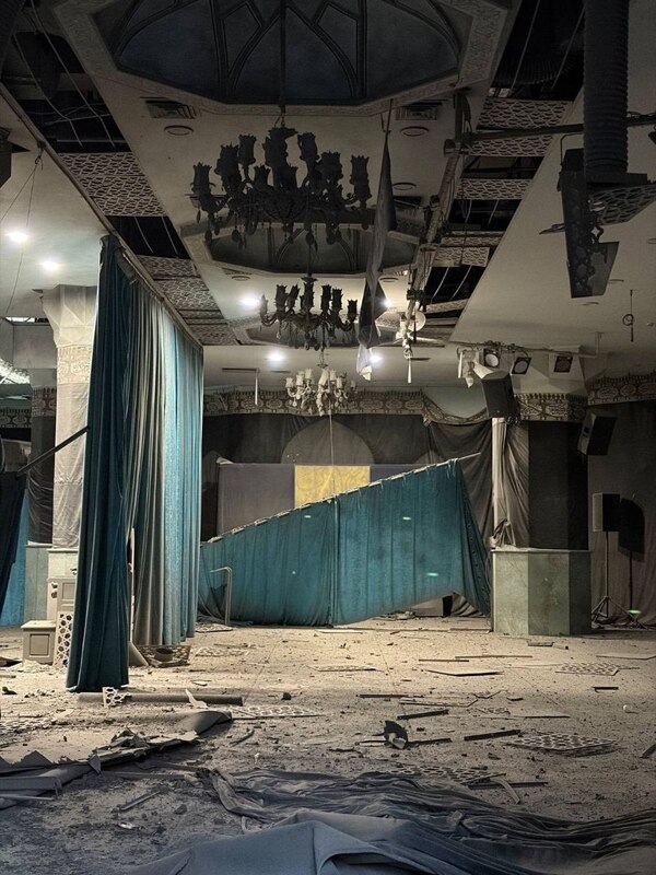  تصاویری از حمله دشمن به دانشگاه صنعتی شریف 