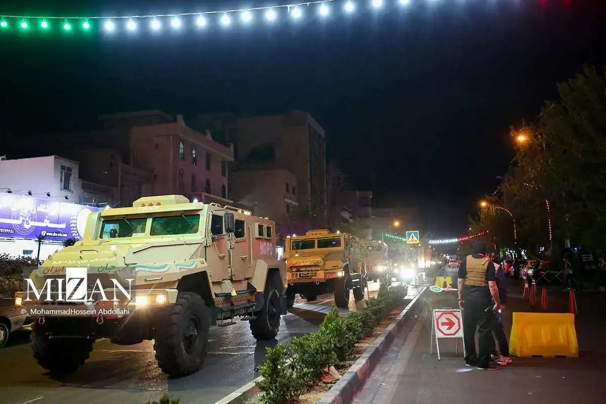  خودروهای غول‌پیکر نوپو در خیابان‌های تهران 