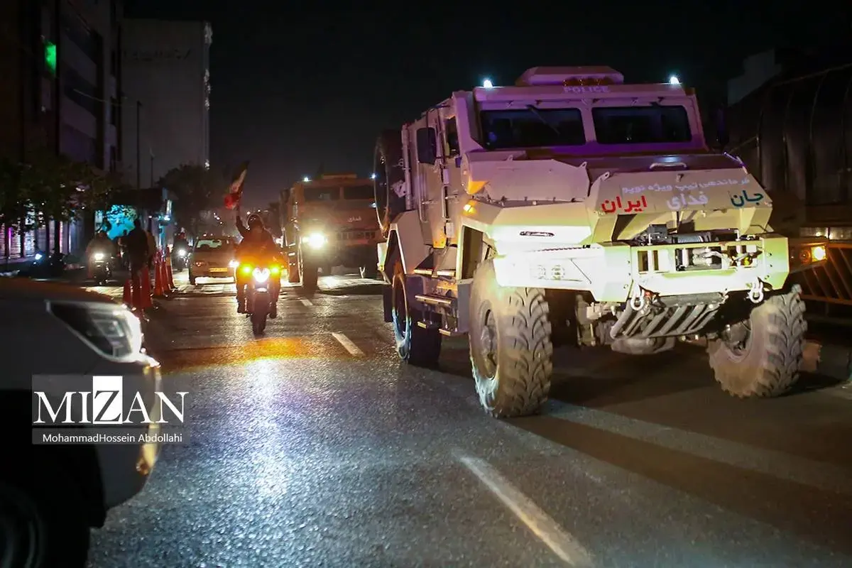  خودروهای غول‌پیکر نوپو در خیابان‌های تهران 