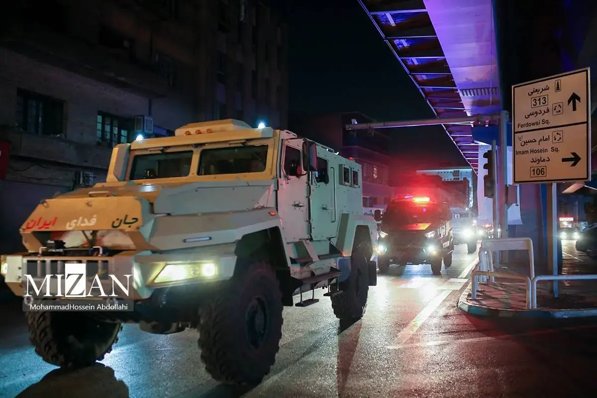  خودروهای غول‌پیکر نوپو در خیابان‌های تهران 