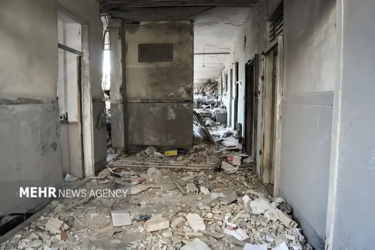 آسیب حملات اخیر به یک مهدکودک در جنوب تهران 