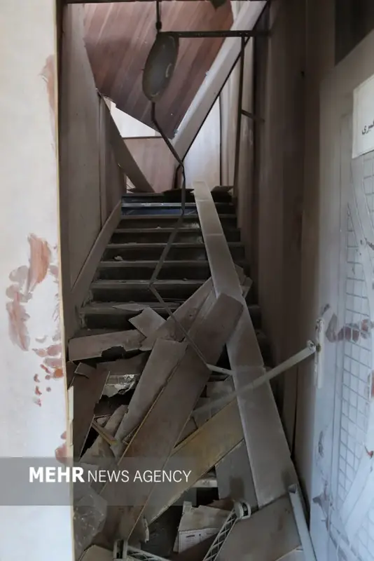 آسیب حملات اخیر به یک مهدکودک در جنوب تهران 