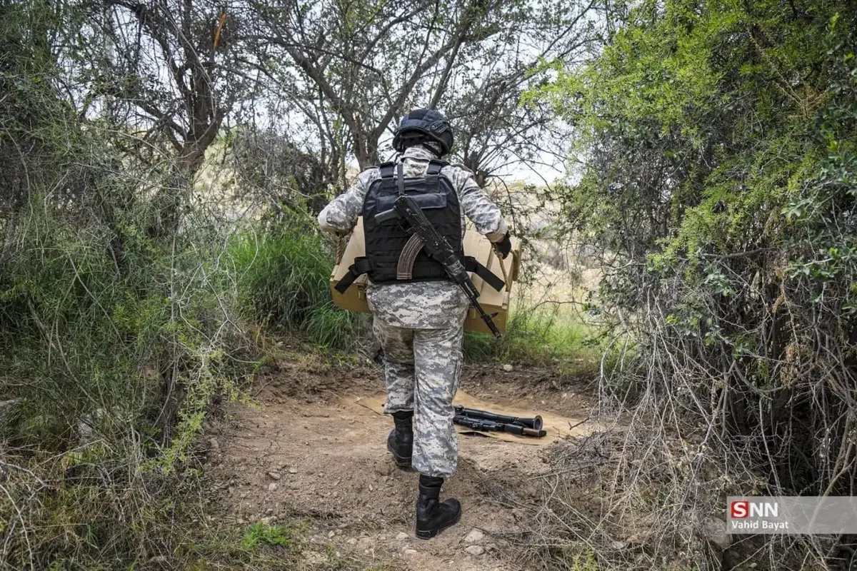 عکس/ استقرار تکاوران ارتش در سواحل جنوب 