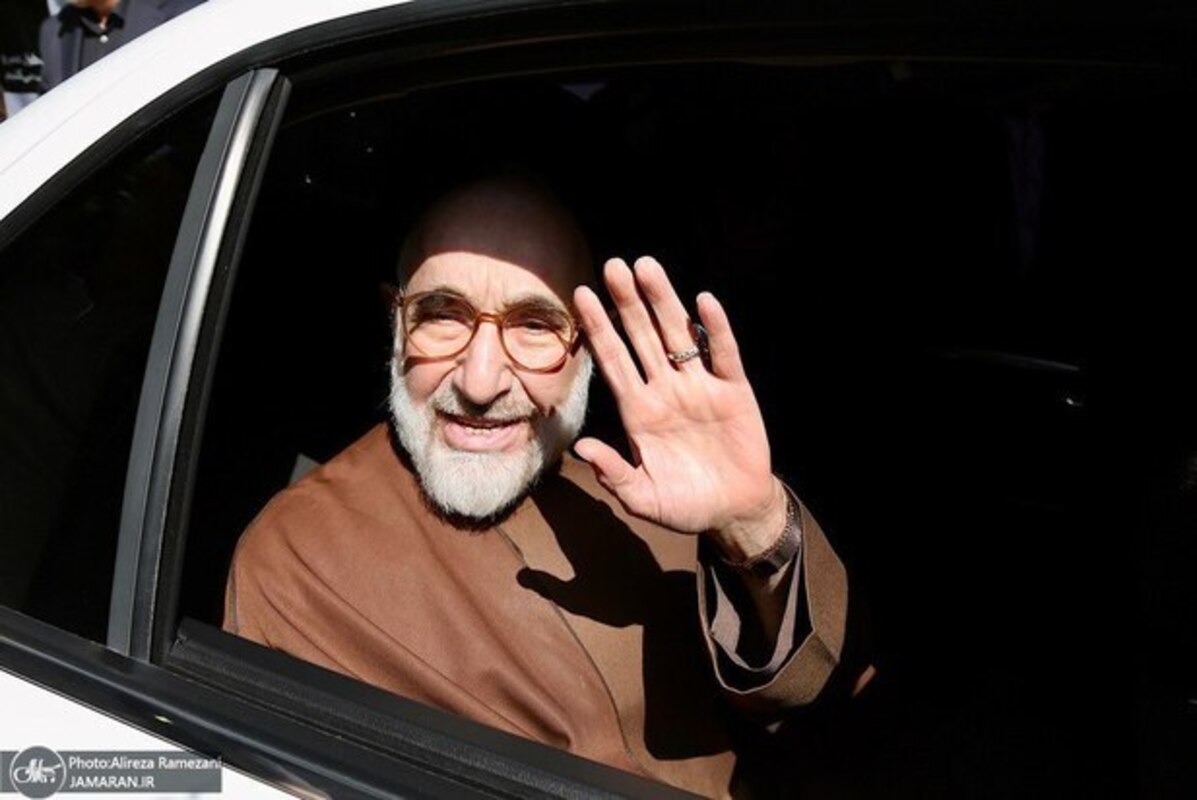  حاشیه مراسم ترحیم دکتر خرازی با حضور خاتمی و جنتی