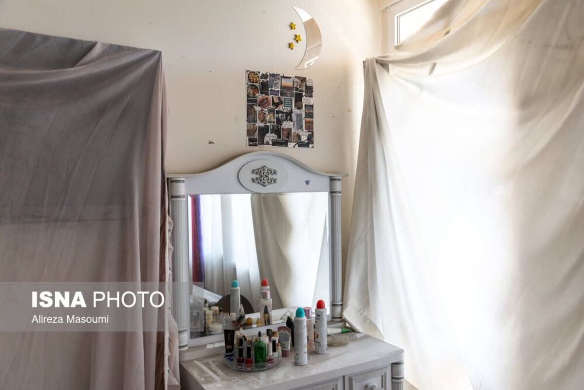 خسارات ناشی از حمله آمریکا و اسرائیل به منطقه مسکونی تهران