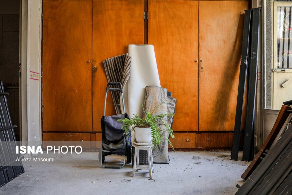 خسارات ناشی از حمله آمریکا و اسرائیل به منطقه مسکونی تهران