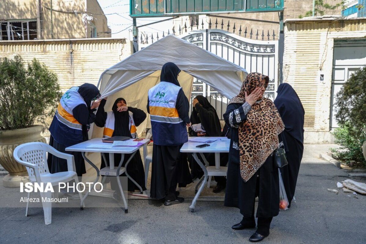 خسارات ناشی از حمله آمریکا و اسرائیل به منطقه مسکونی تهران