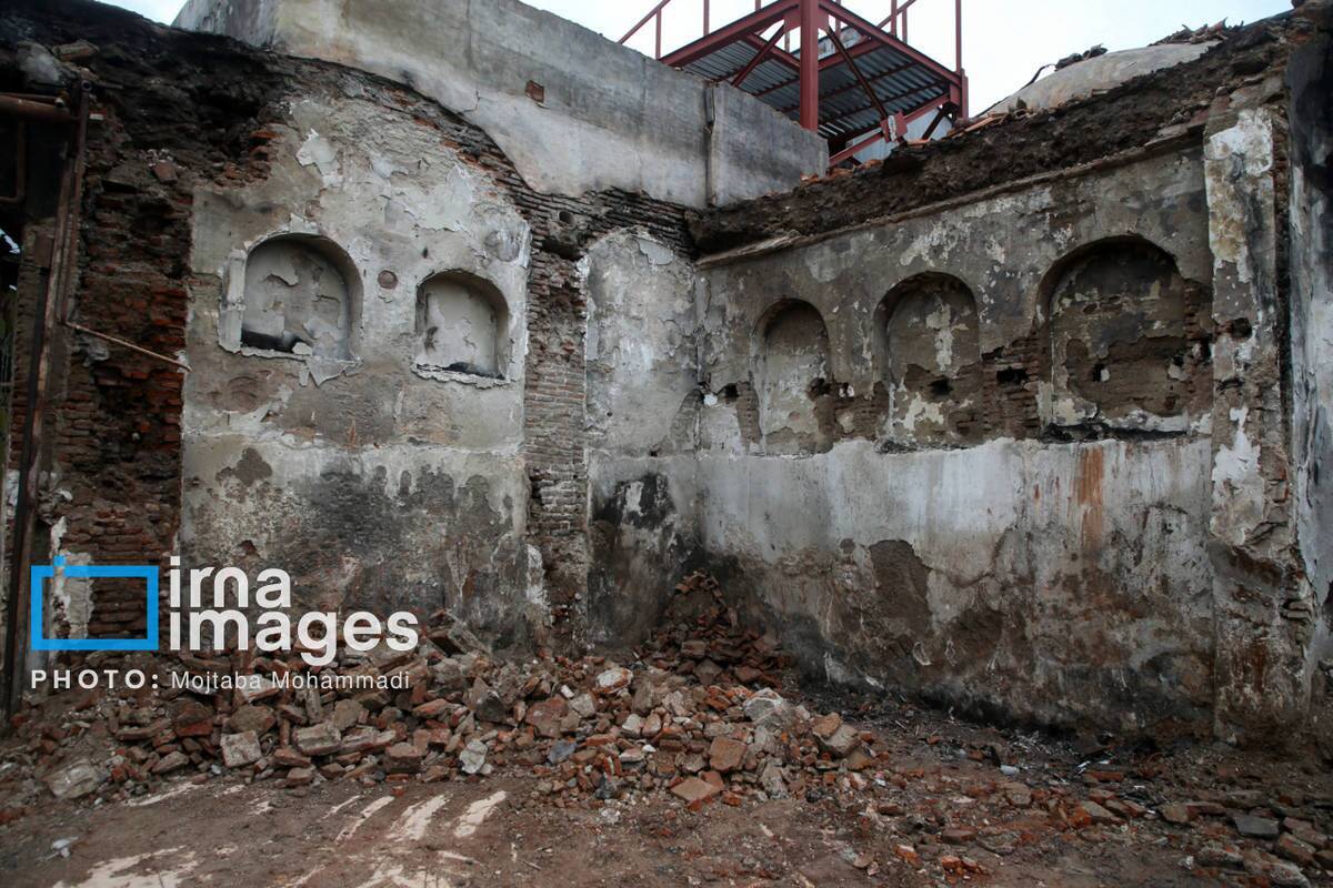 بازار بزرگ رشت ۱۰۰ روز پس از آتش‌سوزی حوادث دی ماه ۱۴۰۴