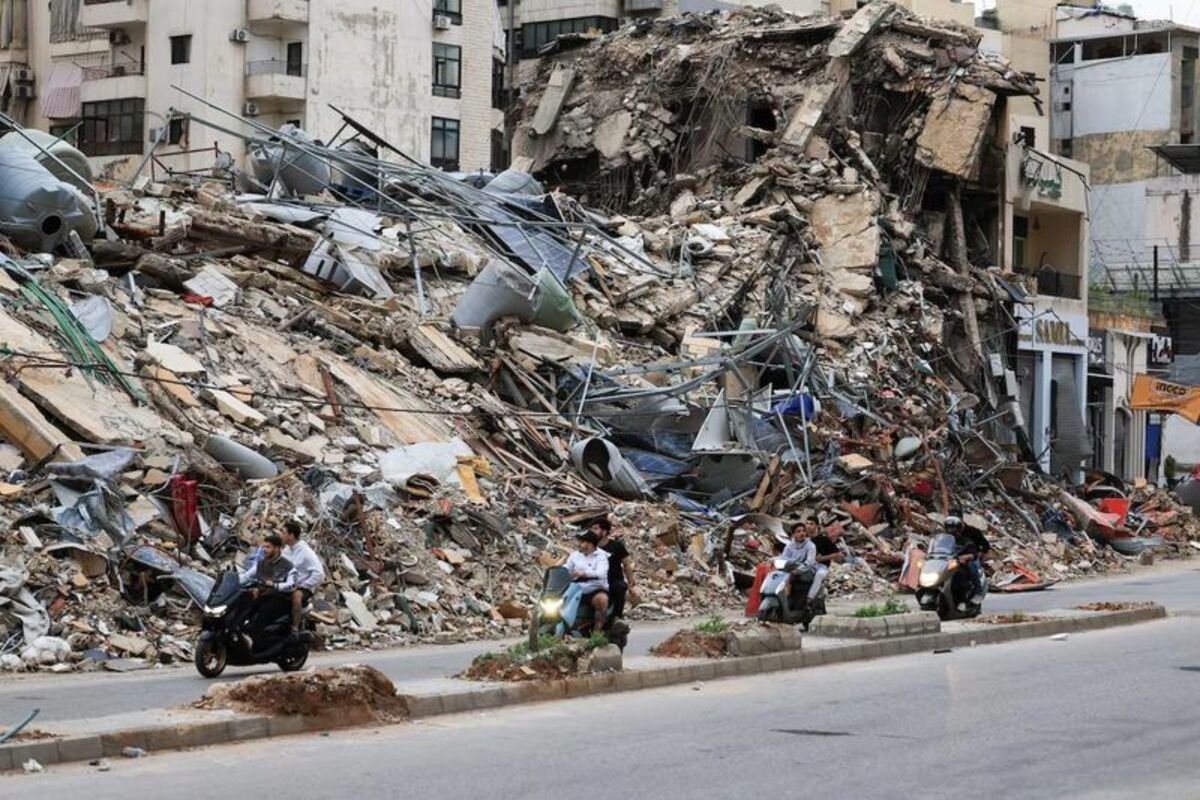ویرانی‌های لبنان پس از آتش بس