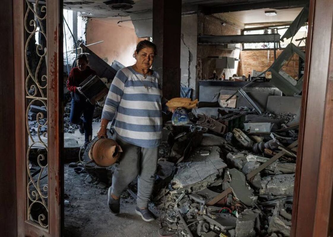 ویرانی‌های لبنان پس از آتش بس