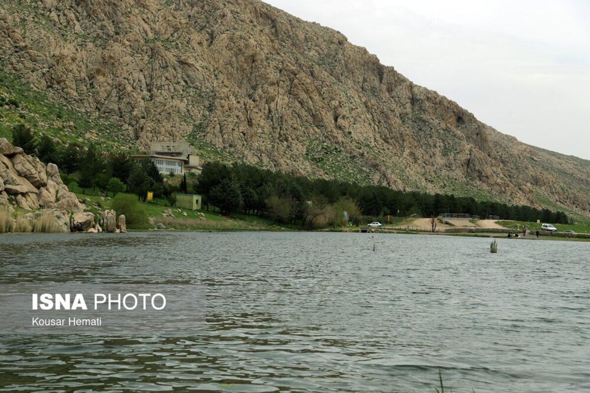 زیبایی‌های طبیعت بهاری تالاب هشیلان کرمانشاه