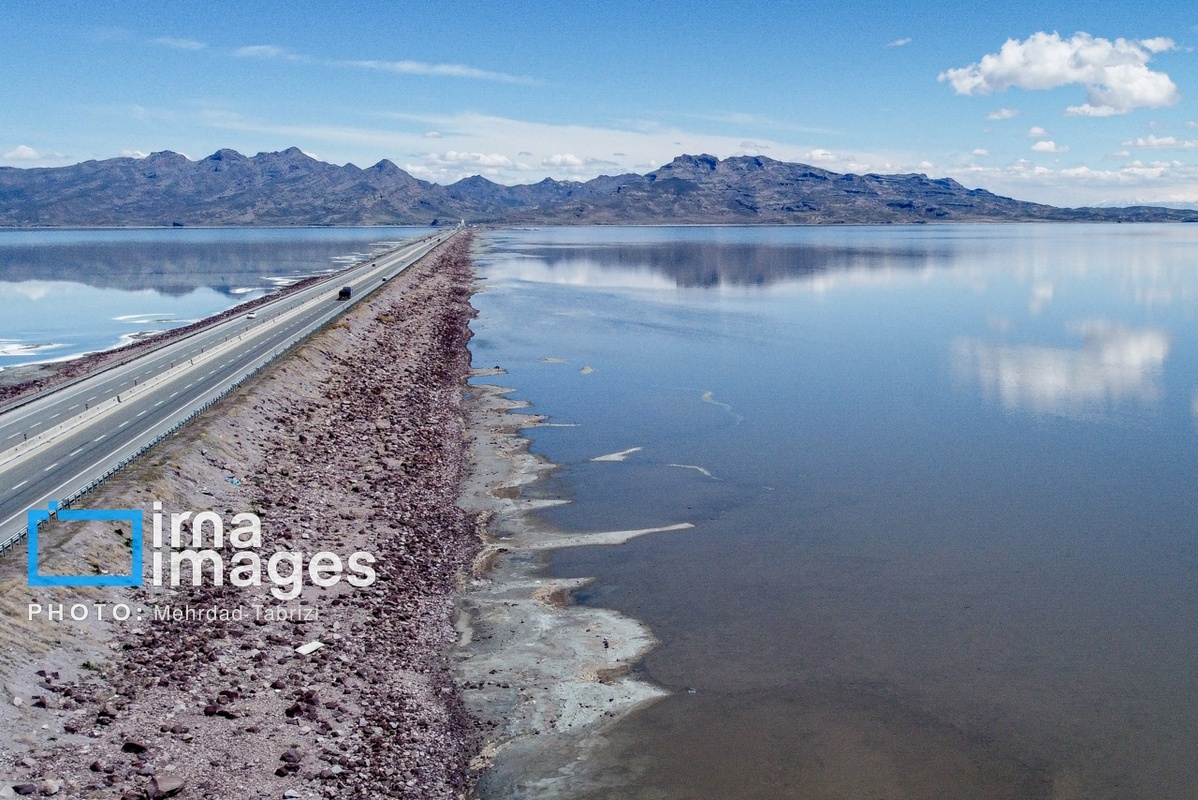 عکس‌های دیدنی از دریاچه ارومیه