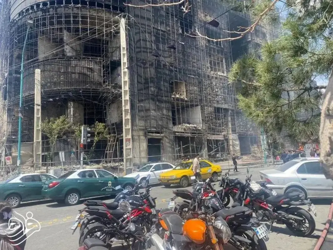 پاساژ ارغوان اندیشه پس از آتش