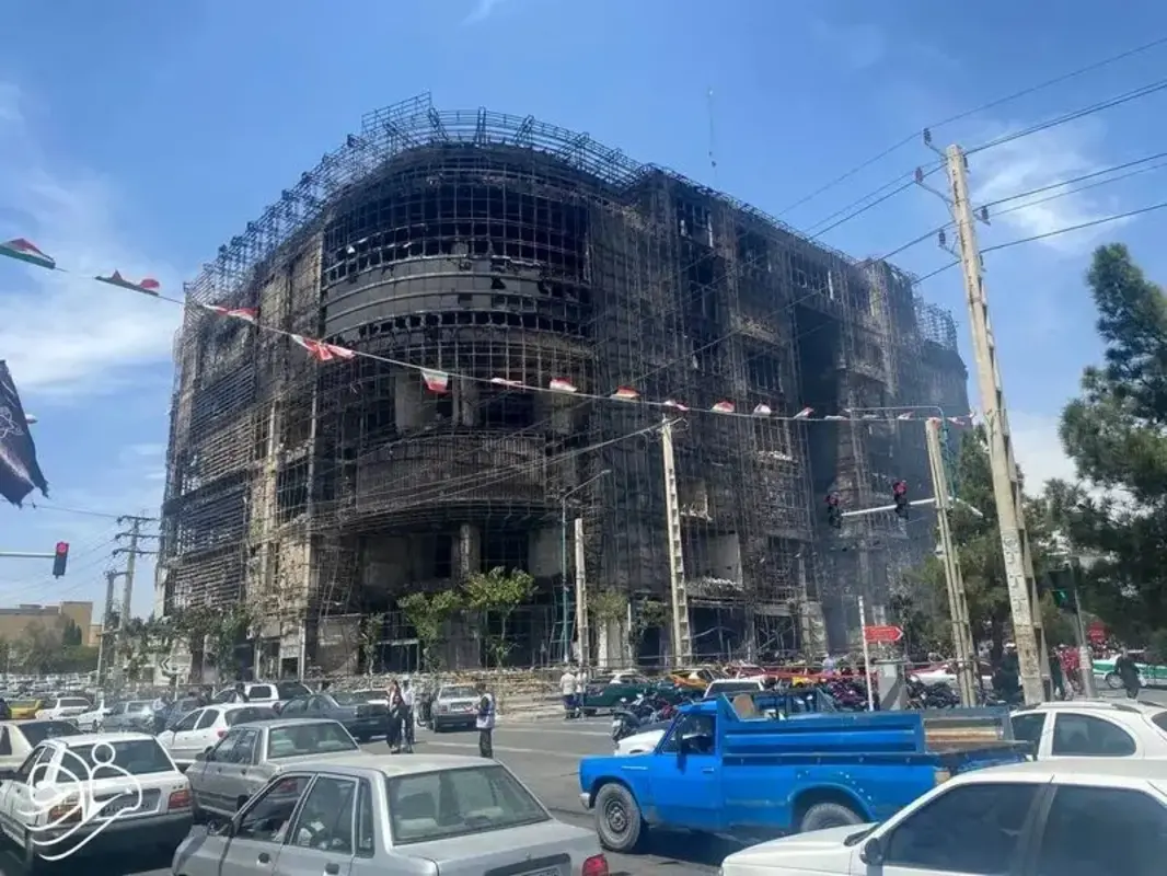 پاساژ ارغوان اندیشه پس از آتش