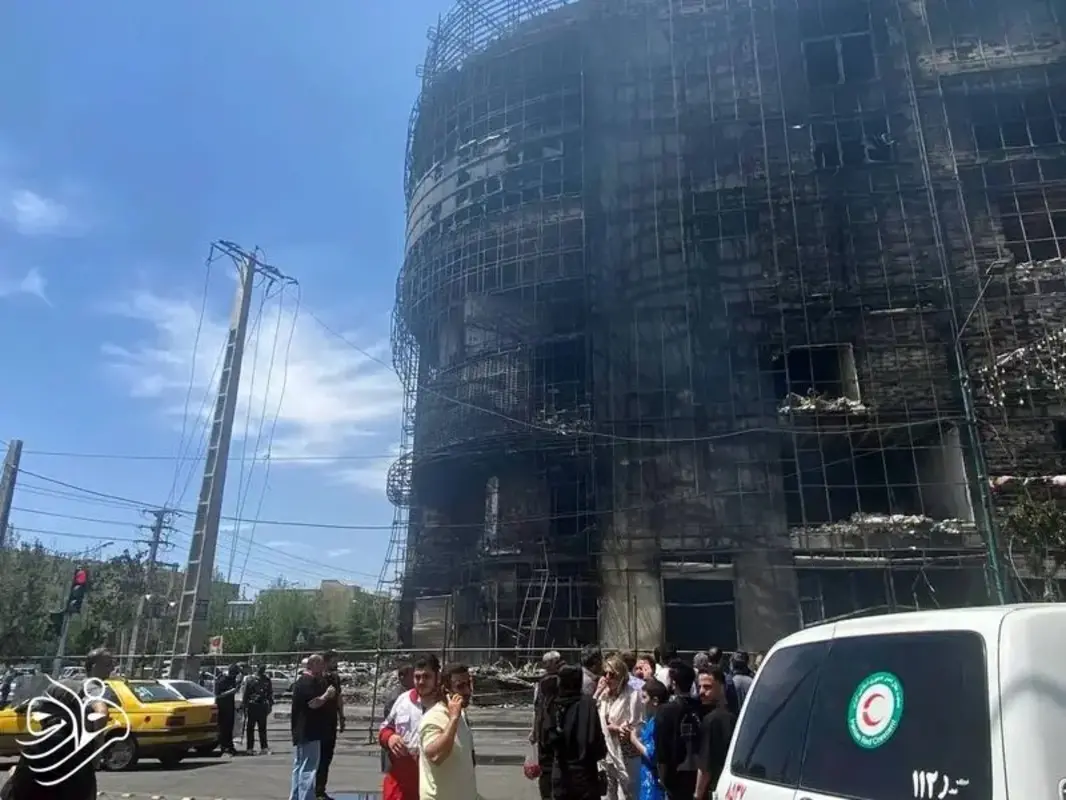 پاساژ ارغوان اندیشه پس از آتش