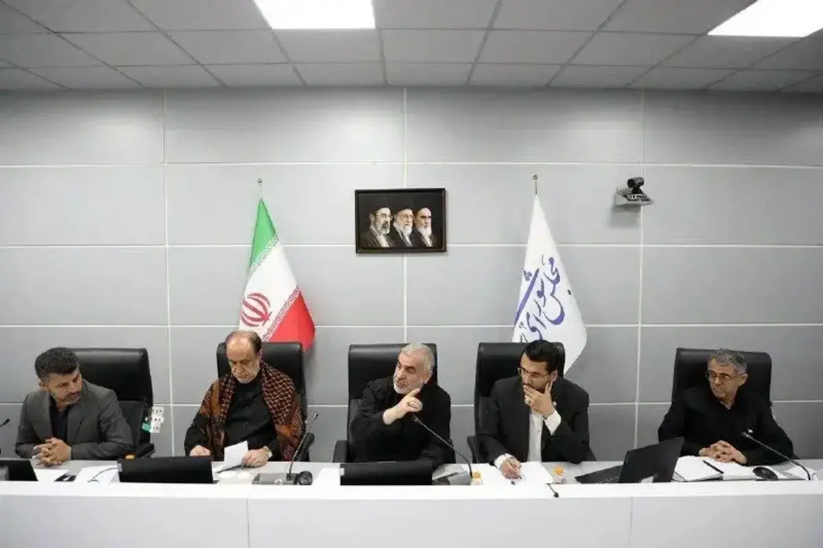 تصاویری از اولین جلسهٔ وبیناریِ مجلس در سال ۱۴۰۵