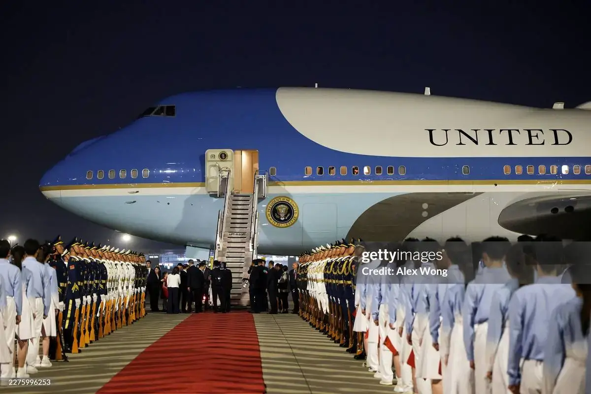 فرش قرمزی که برای ترامپ در چین پهن شد