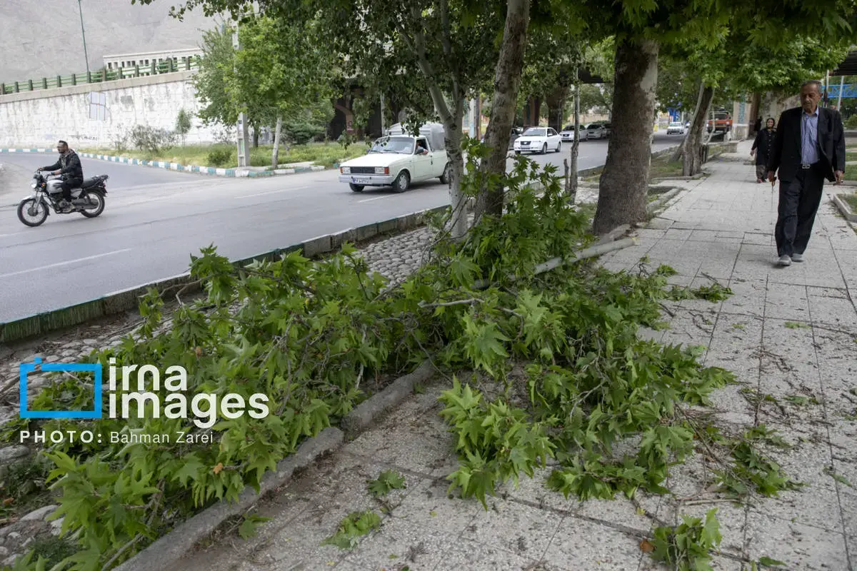 هجوم هولناک ریزگرد‌ها به آسمان کرمانشاه