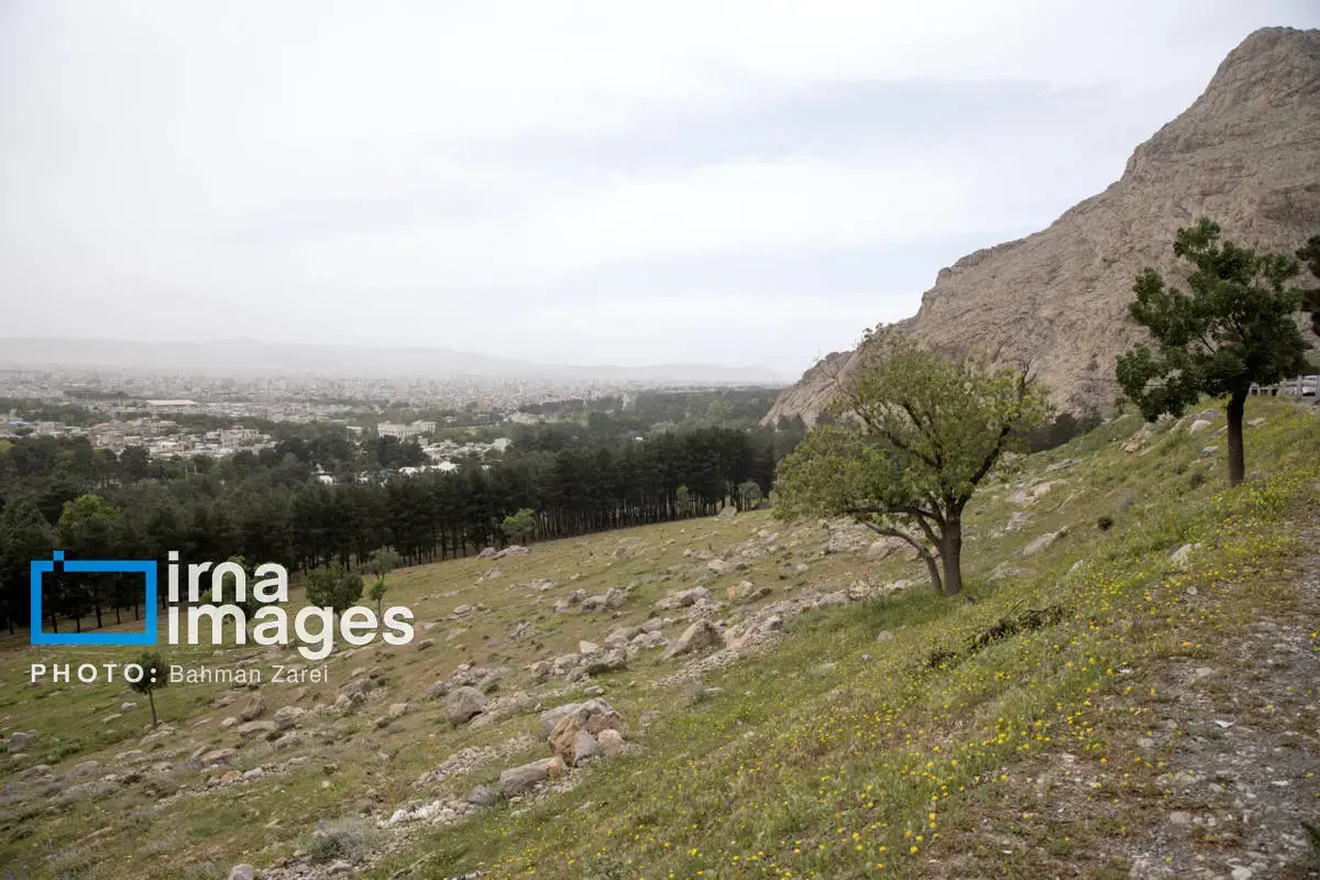 هجوم هولناک ریزگرد‌ها به آسمان کرمانشاه
